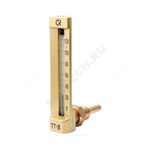 Термометр жидкостной угловой 160С ТТ-В-150 Росма