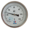 Термометр биметаллический Дк100 осевой 120С БТ-51.211 Росма