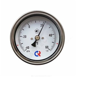 Термометр биметаллический Дк80 осевой -40+60С БТ-41.211 Росма