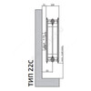 Радиатор стальной панельный Compact C тип 22 H=400мм бок/п RAL 9016 (белый) Heaton Plus