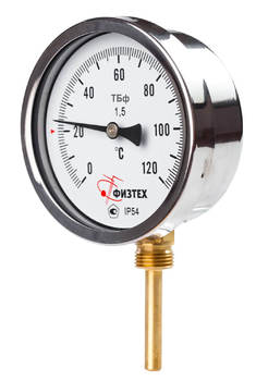 Общетехнические биметаллические термометры ТБф-120 d.100